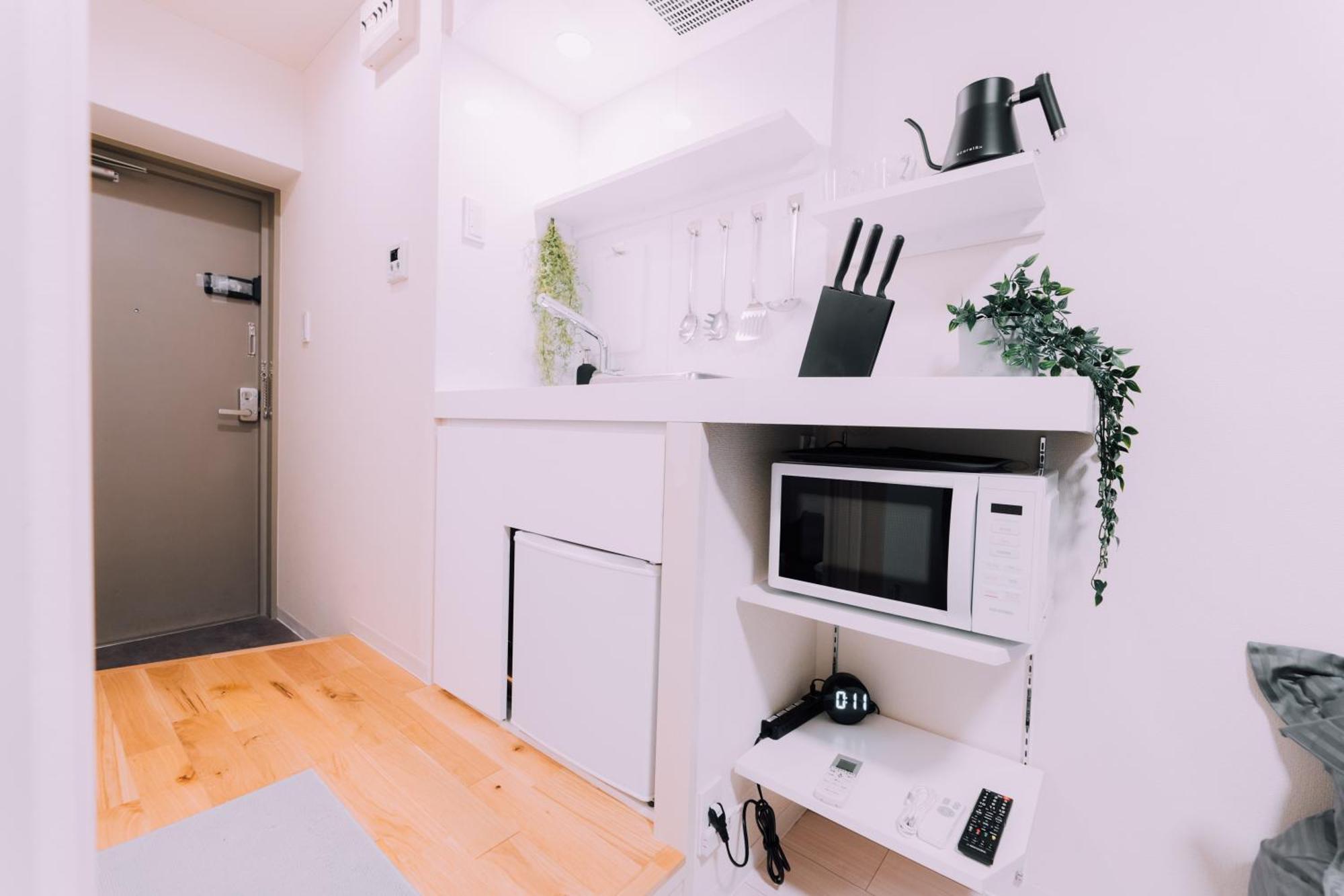 Minimalist Loft Namba Compact With A 24-hour Gym Ma501 Ōsaka